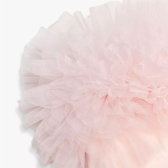 ZARA VOLUMINOUS TULLE MINI DRESS - Picture 9 of 9